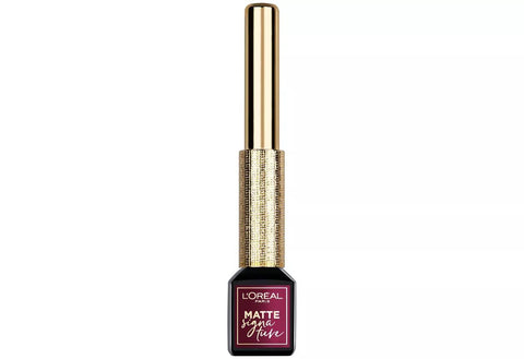 L'OREAL - Matte Signature Liquid Dip Eyeliner Waterproof Burgundy 730