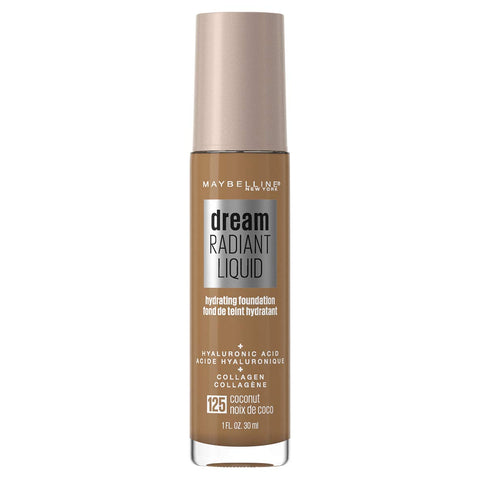 MAYBELLINE - Dream Radiant Liquid Hydrating Foundation Medium Coverage Coconut 125