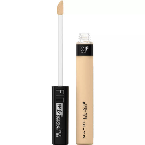 MAYBELLINE - Fit Me Liquid Concealer Makeup Natural Coverage Wheat 22