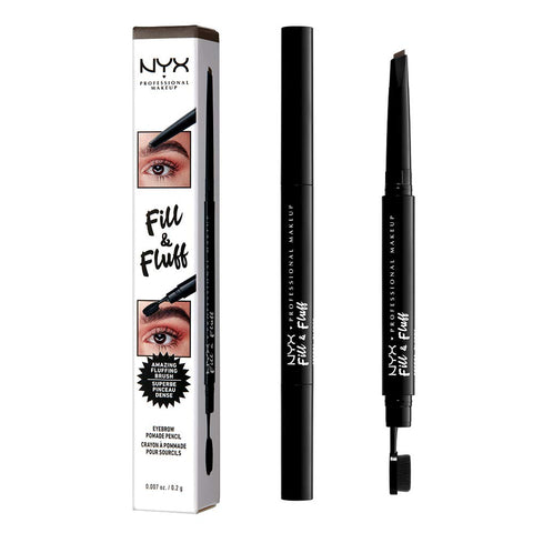 NYX - Fill and Fluff Eyebrow Pomade Pencil Brunette