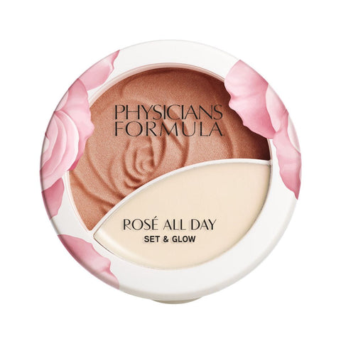 PHYSICIANS FORMULA - Rose All Day Set and Glow Illuminating Powder Sunlit Glow