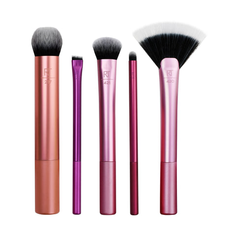 REAL TECHNIQUES - Artists Essentials Makeup Brush Set