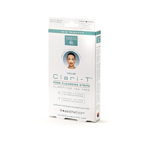 EARTH THERAPEUTICS - Clari-T Tea Tree Pore Cleansing Strips