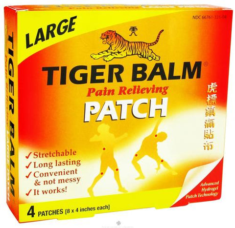 Tiger Balm Pain Relieving Patch