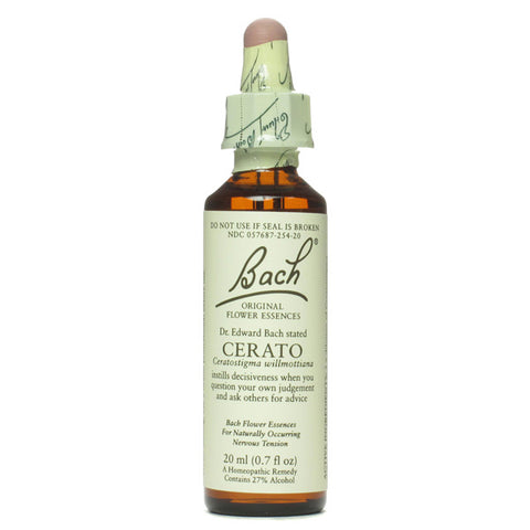 Bach Flower Remedies Flower Essence  Cerato