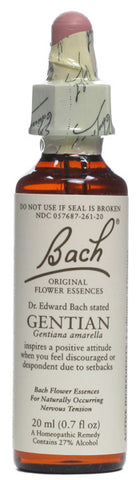 Bach Flower Remedies Flower Remedies Essence  Gentian