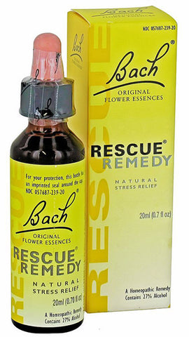 Bach Flower Remedies Flower Rescue Remedy Stress Relief