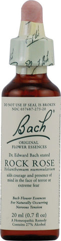 Bach Flower Remedies Flower Essence  Rock Rose