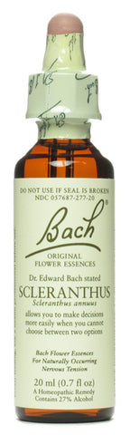 Bach Flower Remedies Flower Essence  Scleranthus