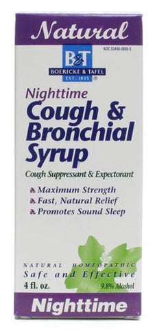 Boericke and Tafel Nighttime Cough Bronchial Syrup