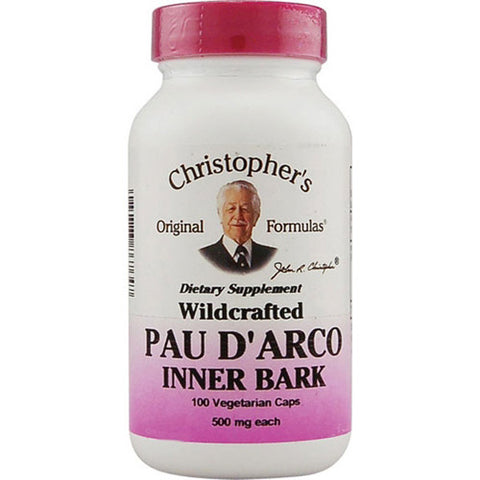 Christophers Original Formulas Pau DArco Bark Capsule