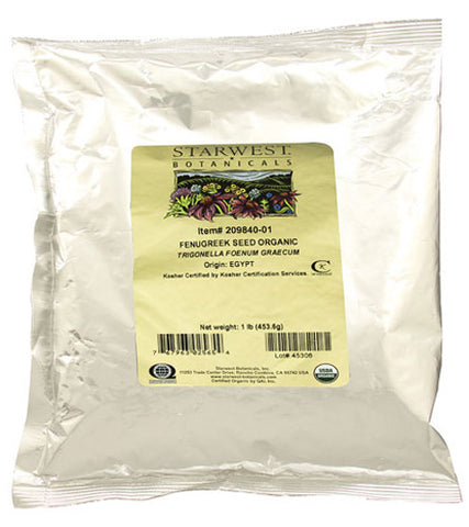 Starwest Botanicals Organic Fenugreek Seed