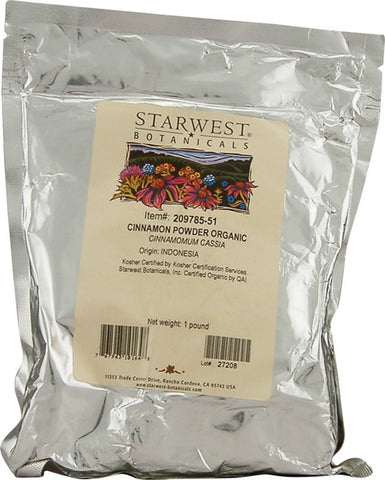 Starwest Botanicals Organic Cinnamon Powder