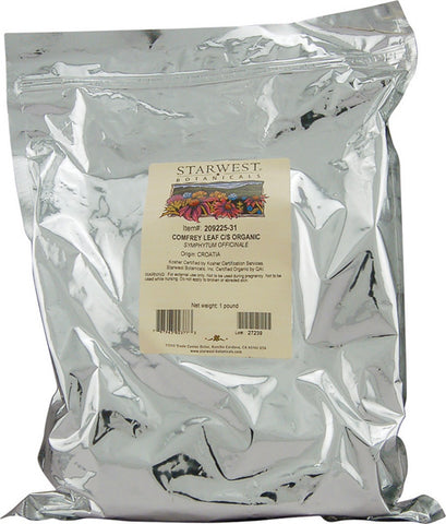 Starwest Botanicals Organic Comfrey Leaf CS