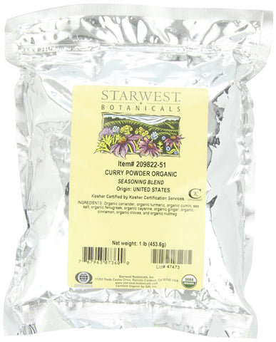 Starwest Botanicals Organic Curry Powder