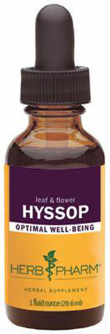 HERB PHARM Certified Organic Hyssop Extract