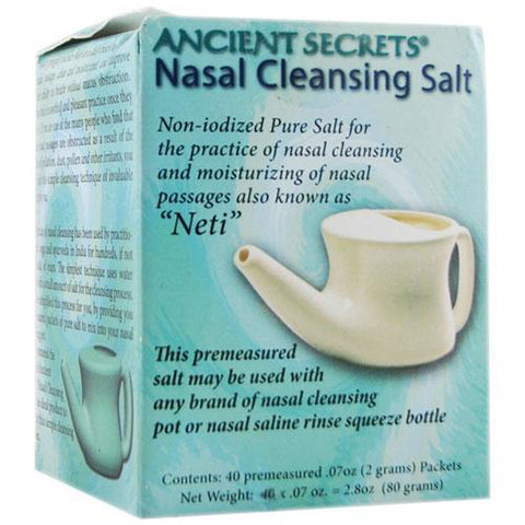 ANCIENT SECRETS - Nasal Cleansing Salt