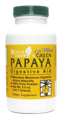 Royal Tropics Green Papaya Digestive Enzymes Powder