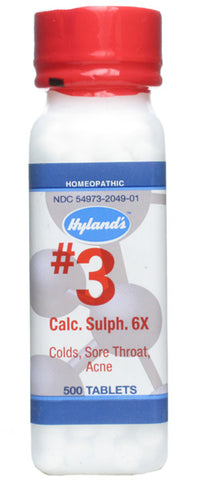 Hylands Homeopathic Calcarea Sulphurica 6X