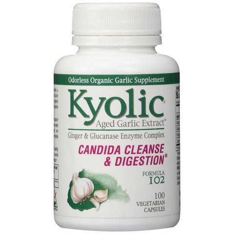 Kyolic Aged Garlic Extract Candida Cleanse Digestion