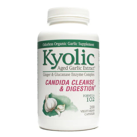 Kyolic Aged Garlic Extract Candida Cleanse Digestion