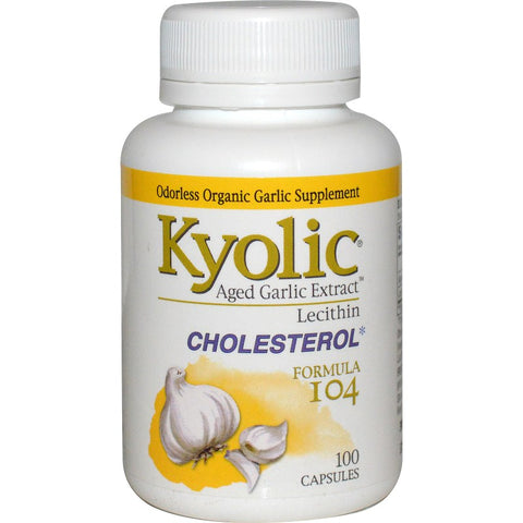 Kyolic Aged Garlic Extract Cholesterol Formula 104