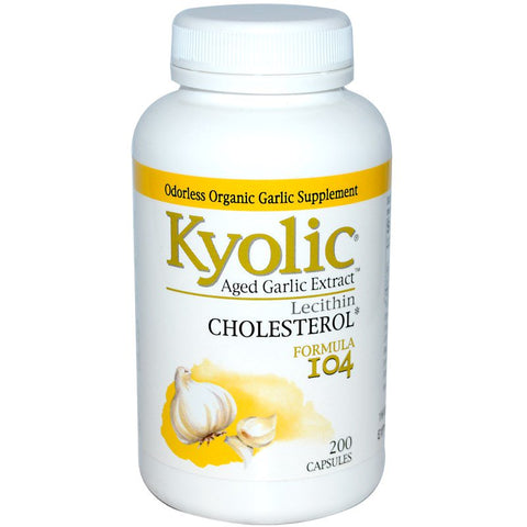 Kyolic Aged Garlic Extract Cholesterol Formula 104