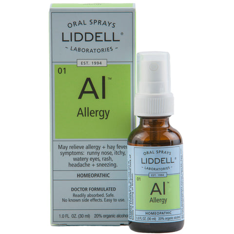 LIDDELL - Al Allergy Homeopathic Oral Spray