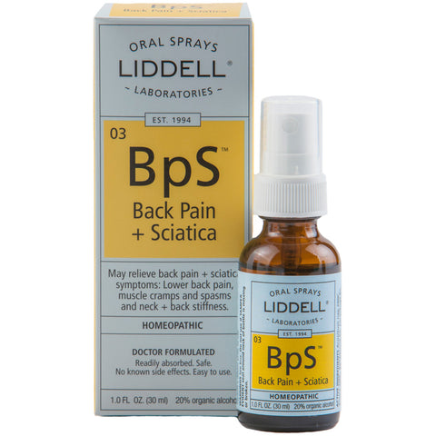 LIDDELL - BsP Back Pain & Sciatica Homeopathic Oral Spray