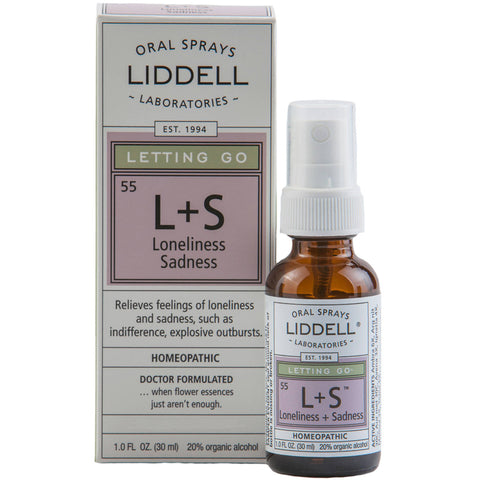 LIDDELL - L + S Letting Go Loneliness Sadness Homeopathic Oral Spray