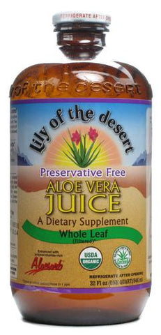 Lily of the Desert Preservative Free Whole Leaf Juice