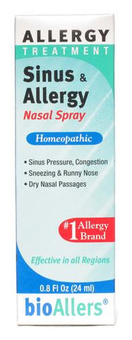 Natra-Bio BioAllers Sinus Allergy Relief Nasal Spray
