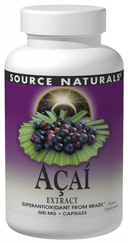 Source Naturals Acai Extract 500 mg