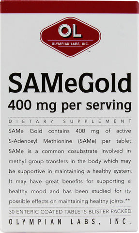 Olympian Labs SAMe Gold 400 mg