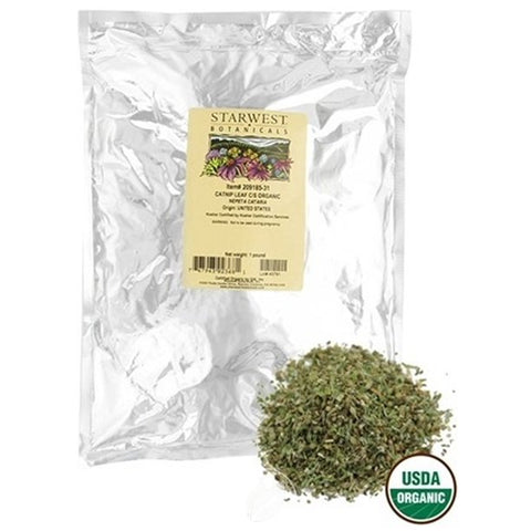 Starwest Botanicals Organic Catnip Leaf Flower CS