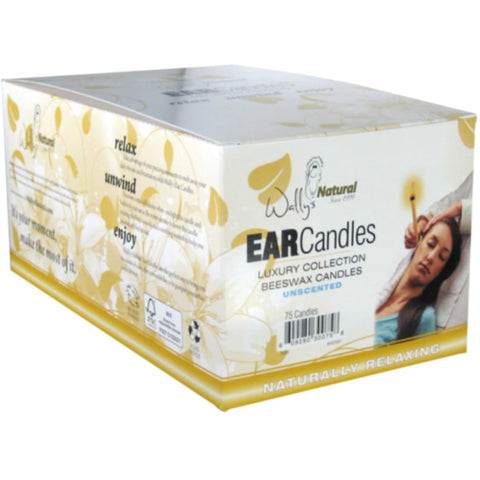 Wallys Natural Products Ear Candles 100 Beeswax