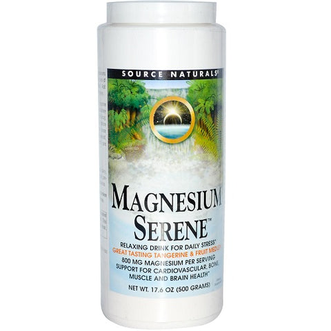 Source Naturals Magnesium Serene Tangerine Flavor