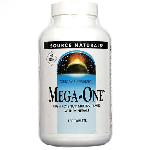 Source Naturals Mega One Multiple Iron Free