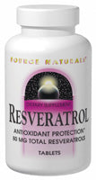 Source Naturals Resveratrol 40mg Classic Label