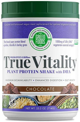 Green Foods True Vitality, Chocolate, 25.2 Ounce