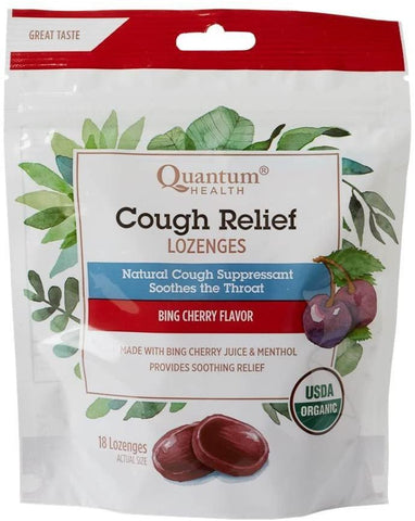 Quantum Health Organic Cough Relief Lozenges