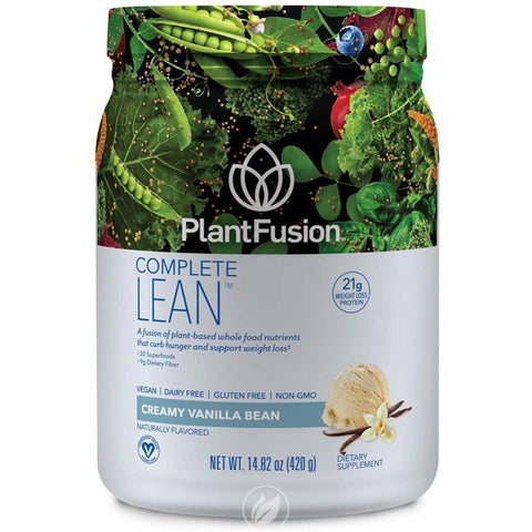 PLANTFUSION - Complete Lean Creamy Vanilla Bean - 14.8 oz. (420 g)