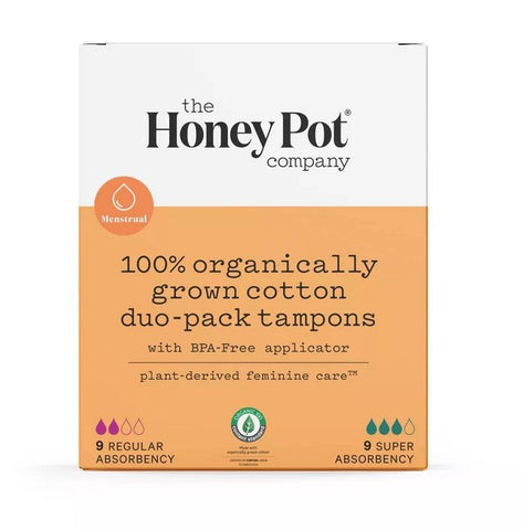 HONEY POT COMPANY - DU-PK TAMPN,PLTC APP,USNT - 18 CT